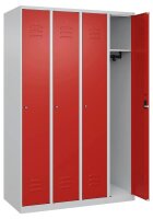 CP Spind Classic Plus lichtgrau, verkehrsrot 080000-40...