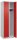 CP Spind Classic Plus lichtgrau, verkehrsrot 080000-20 S10025, 2 Schließfächer 60,0 x 50,0 x 185,0 cm