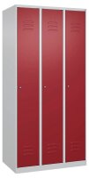 CP Spind Classic Plus lichtgrau, rubinrot 080000-30...
