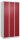 CP Spind Classic Plus lichtgrau, rubinrot 080000-30 S10018, 3 Schließfächer 90,0 x 50,0 x 185,0 cm