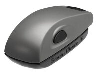 COLOP Textstempel, individualisierbar EOS Stamp Mouse 30 selbstfärbend blau, schwarz, rot ohne Logo, 1 St.