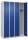 CP Spind Classic Plus lichtgrau, enzianblau 080000-40 S10024, 4 Schließfächer 120,0 x 50,0 x 185,0 cm