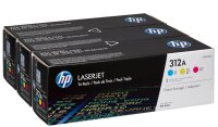 HP 312A (CF440AM) cyan, magenta, gelb Tonerkartuschen,...