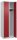 CP Spind Classic Plus lichtgrau, rubinrot 080000-20 S10031, 2 Schließfächer 60,0 x 50,0 x 185,0 cm