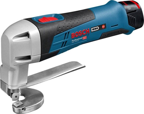 BOSCH Professional GSC 12V-13 Akku-Blechschere 12,0 V, mit 2 Akkus