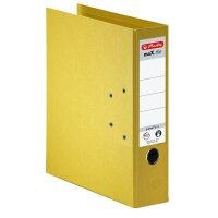 herlitz maX.file protect plus Ordner gelb Kunststoff 8,0...