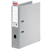 herlitz maX.file protect plus Ordner grau Kunststoff 8,0...