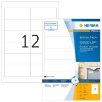 HERMA wetterfeste Folienetiketten 4597 weiß 97,0 x...