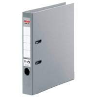 herlitz maX.file protect plus Ordner grau Kunststoff 5,0...