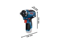 BOSCH Professional GSR 12V-35 HX Akku-Schrauber-Set 12,0 V, mit 1 Akku