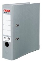 herlitz maX.file protect Ordner grau Kunststoff 8,0 cm...