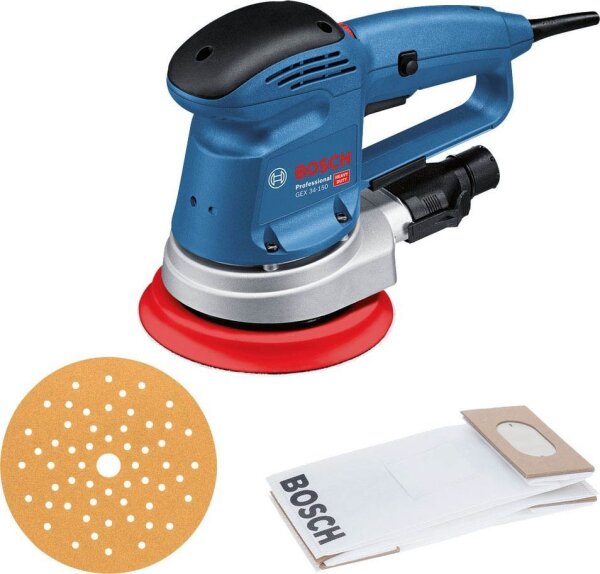 BOSCH Professional GEX 34-150 Exzenterschleifer 340 W