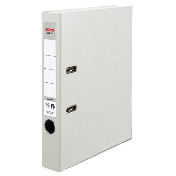 herlitz maX.file protect Ordner weiß Kunststoff 5,0 cm DIN A4, 1 St.