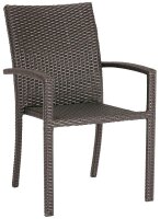 BEST Gartenstuhl mit Armlehnen Samoa coffee, 1 St.  (...