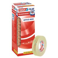tesa OFFICE-BOX Klebefilm transparent 12,0 mm x 33,0 m 12...