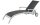 barths Sonnenliege Palermo grau Aluminium
