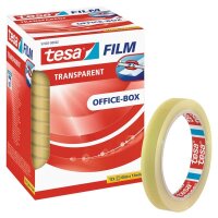tesa OFFICE-BOX Klebefilm transparent 12,0 mm x 66,0 m 12...