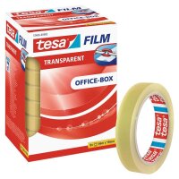 tesa OFFICE-BOX Klebefilm transparent 19,0 mm x 66,0 m 8...