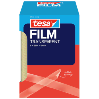 tesa OFFICE-BOX Klebefilm transparent 19,0 mm x 66,0 m 8 Rollen