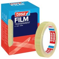 tesa OFFICE-BOX Klebefilm transparent 19,0 mm x 66,0 m 8 Rollen