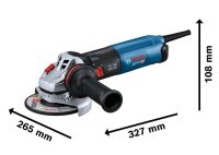 BOSCH Professional GWS 17-125 S INOX Winkelschleifer 1.700 W