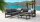 barths Loungegruppe Paros anthrazit Metall, Aluminium, 12-teilig
