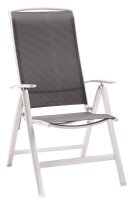 BEST Gartenstuhl mit Armlehnen Palermo grau, 1 St.  (...