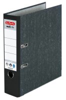 herlitz maX.file nature Ordner schwarz marmoriert Karton...