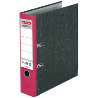 herlitz maX.file nature Ordner rot marmoriert Karton 8,0...