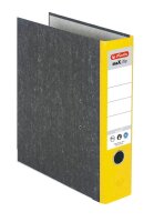 herlitz maX.file nature Ordner gelb marmoriert Karton 8,0...
