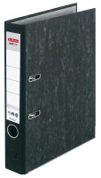 herlitz maX.file nature Ordner schwarz marmoriert Karton...
