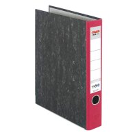herlitz maX.file nature Ordner rot marmoriert Karton 5,0...