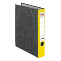 herlitz maX.file nature Ordner gelb marmoriert Karton 5,0...