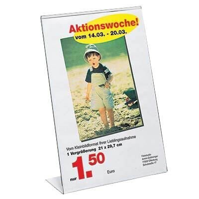 SIGEL Tischaufsteller DIN A4 einseitig, 1 St.