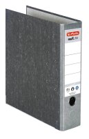 herlitz maX.file nature Ordner grau marmoriert Karton 8,0...