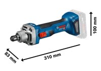 BOSCH Professional GGS 18V-20 Akku-Geradschleifer 18,0 V,...