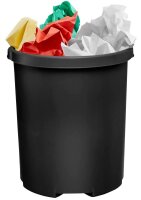 HAN Klassik XXL Papierkorb 50,0 l schwarz, 1 St.