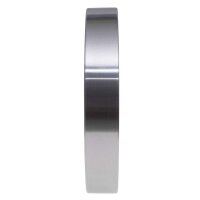 MAUL Funkwanduhr MAULfly weiß silber Aluminium, Ø 30,5 cm