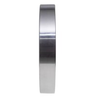 MAUL Funkwanduhr MAULfly schwarz silber Aluminium, Ø 30,5 cm