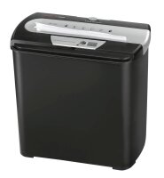 GENIE 255 CD Aktenvernichter mit Streifenschnitt P-1, 7 mm, bis 7 Blatt, schwarz
