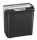 GENIE 255 CD Aktenvernichter mit Streifenschnitt P-1, 7 mm, bis 7 Blatt, schwarz
