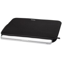 hama Laptophülle Neoprene Kunstfaser schwarz bis...