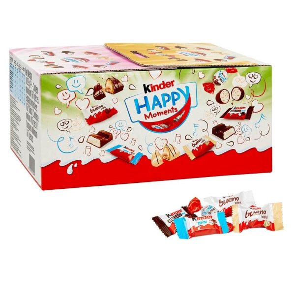 kinder Happy Moments Schokolade 167 St./1,039 kg  ( 8882 )