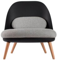meet powered by PAPERFLOW Sessel COCOON schwarz buche...