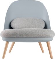 meet powered by PAPERFLOW Sessel COCOON grau buche...