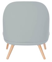 meet powered by PAPERFLOW Sessel COCOON grau buche Kunststoff 70,0 x 65,5 x 75,5 cm, 1 St.