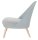 meet powered by PAPERFLOW Sessel COCOON grau buche Kunststoff 70,0 x 65,5 x 75,5 cm, 1 St.