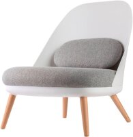meet powered by PAPERFLOW Sessel COCOON weiß buche...
