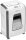 Fellowes Powershred 15C Aktenvernichter mit Partikelschnitt P-4, 4 x 40 mm, bis 15 Blatt, weiß
