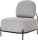 meet powered by PAPERFLOW Sessel ADMIRAAL grau schwarz Stoff 66,5 x 71,0 x 77,0 cm, 1 St.